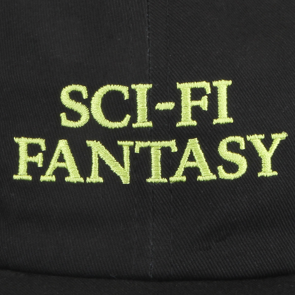 Sci-Fi Fantasy - Logo Mesh Hat
Color : Black / Yellow