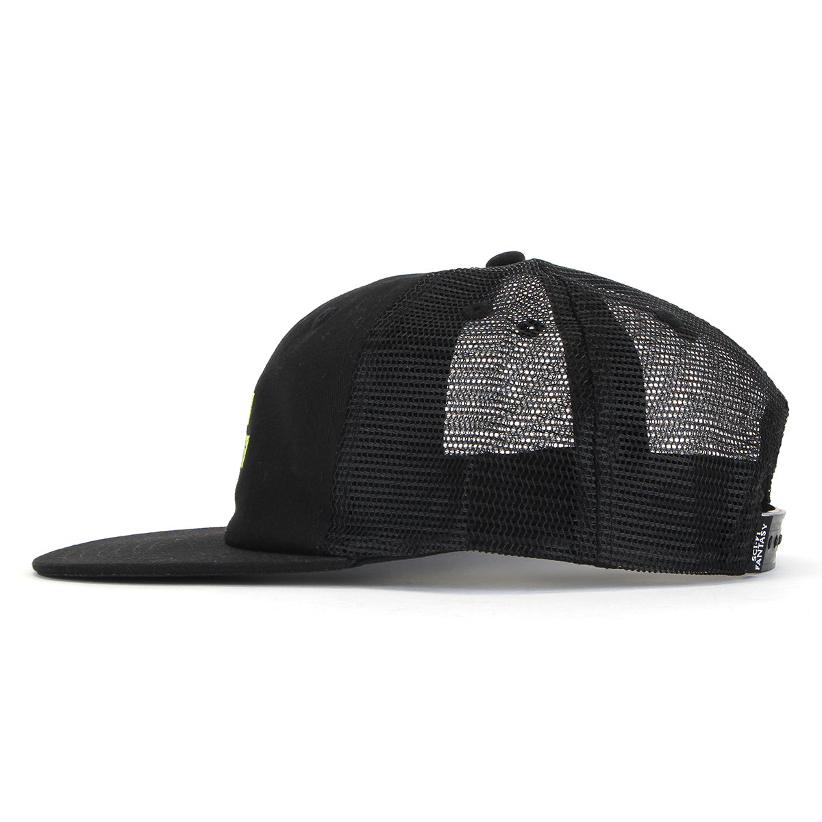 Sci-Fi Fantasy - Logo Mesh Hat
Color : Black / Yellow