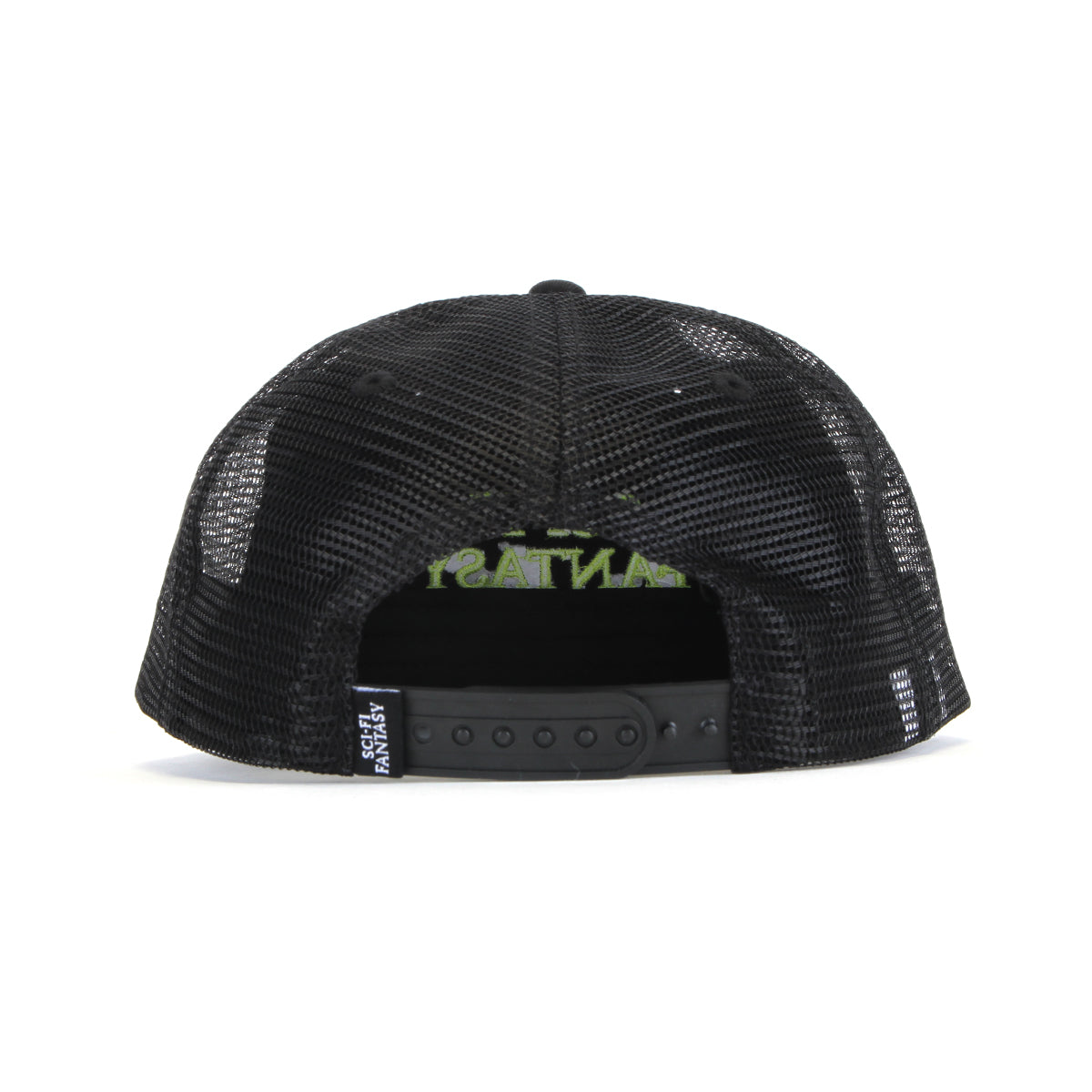 Sci-Fi Fantasy - Logo Mesh Hat
Color : Black / Yellow