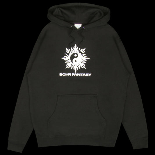 Sci-Fi Fantasy - Yin Yang Fleece Hoodie
Color : Black