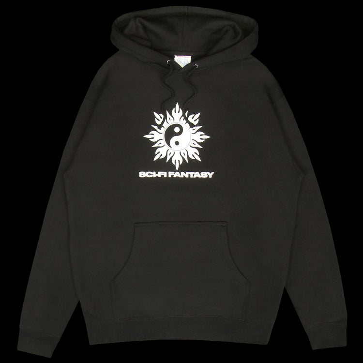 Sci-Fi Fantasy - Yin Yang Fleece Hoodie
Color : Black