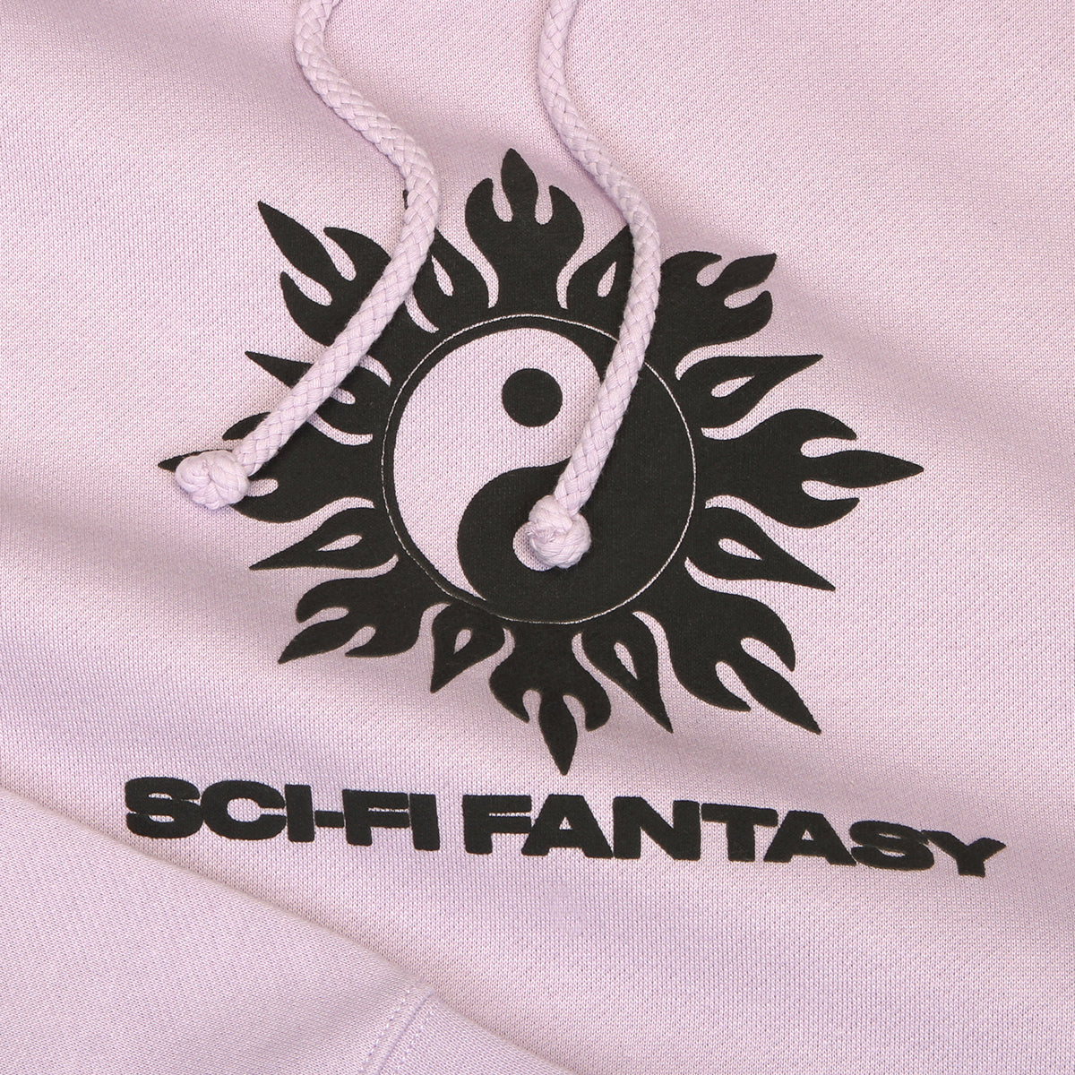 Sci-Fi Fantasy - Yin Yang Fleece Hoodie
Color : Lavender