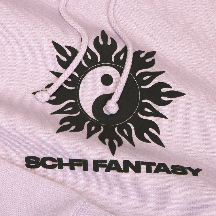 Sci-Fi Fantasy - Yin Yang Fleece Hoodie
Color : Lavender