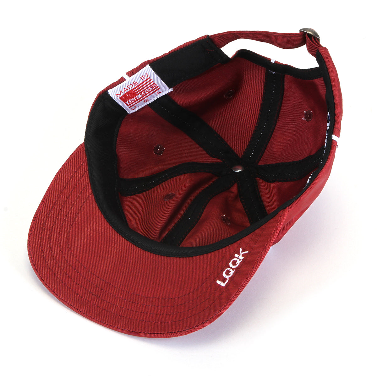 Sex Hippies x Look - Collab Hat
Color : Burgundy / White