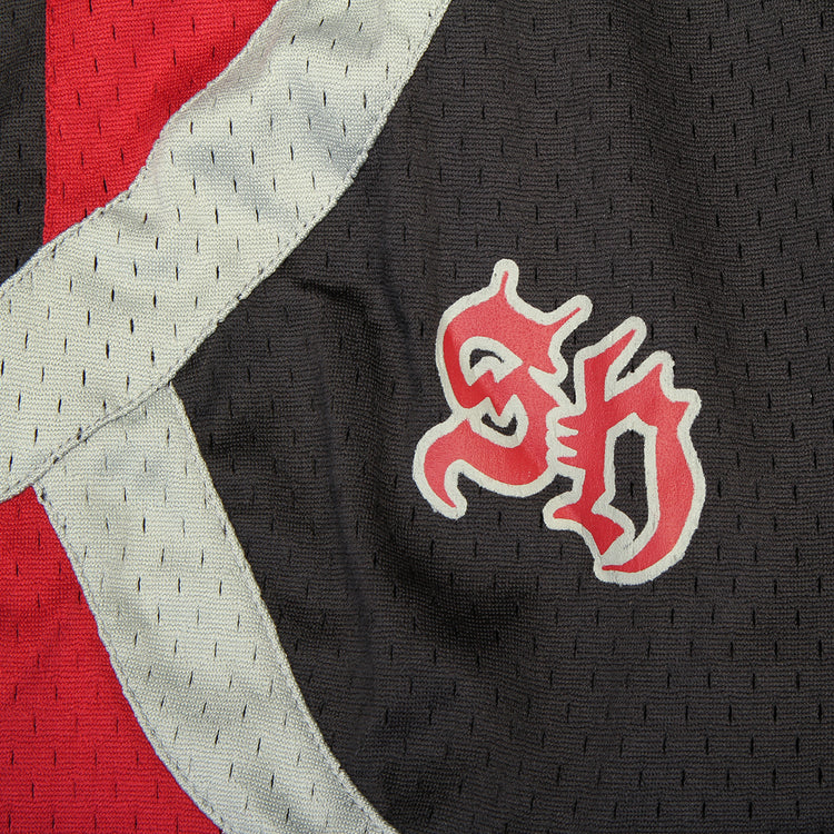 Sex Hippies - Hoop Shorts
Color : Black / Maroon / Grey