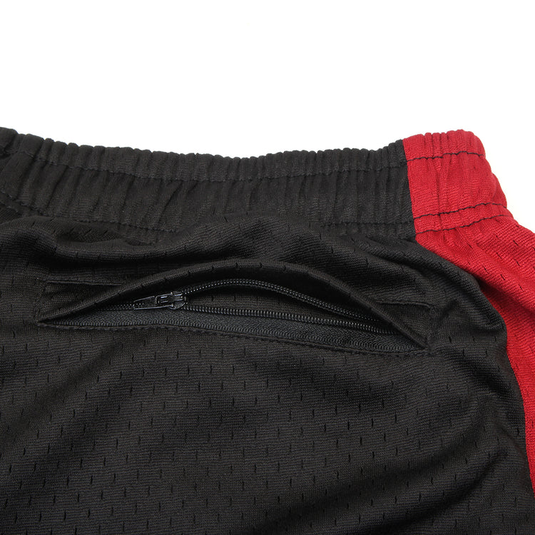 Sex Hippies - Hoop Shorts
Color : Black / Maroon / Grey