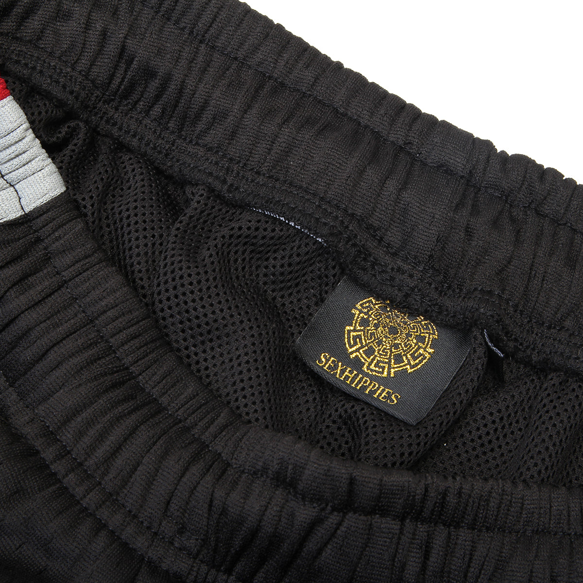 Sex Hippies - Hoop Shorts
Color : Black / Maroon / Grey