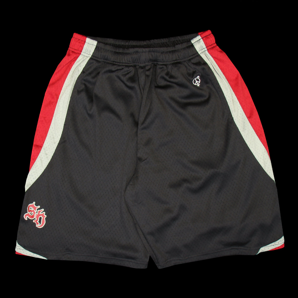 Sex Hippies - Hoop Shorts
Color : Black / Maroon / Grey