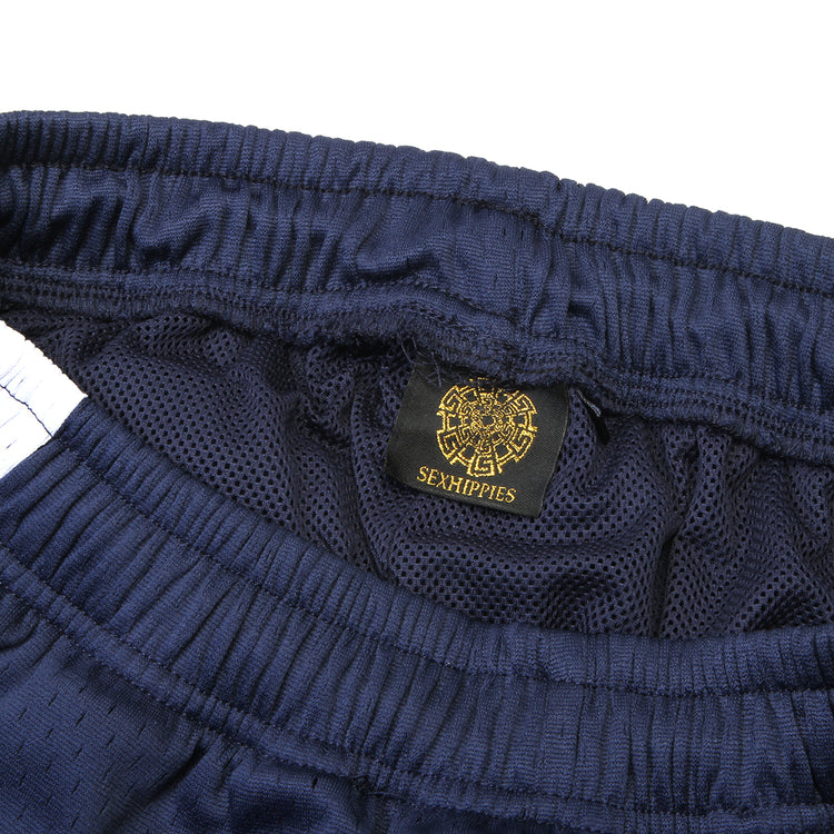 Sex Hippies - Hoop Shorts
Color : Navy / Green / White