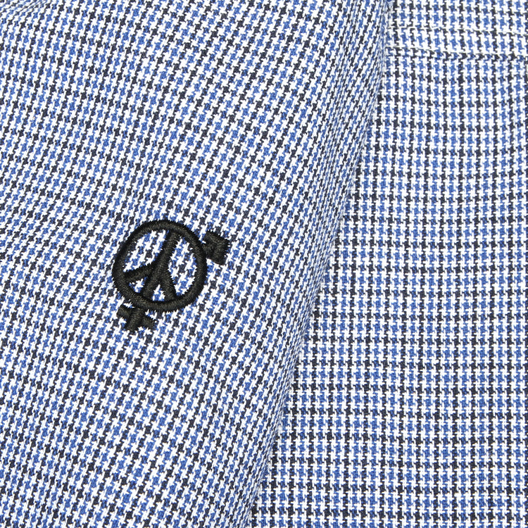 Sex Hippies - Spring Shacket
Color : White / Black / Royal Houndstooth