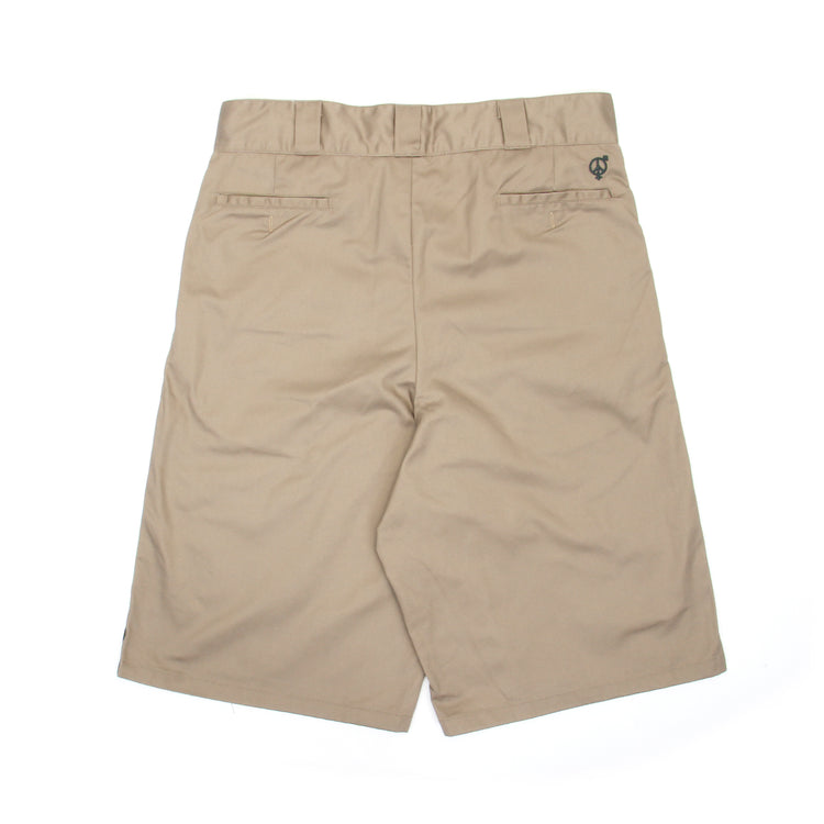 Sex Hippies - Welder's Stitch Work Shorts
Color : Tan / Forest