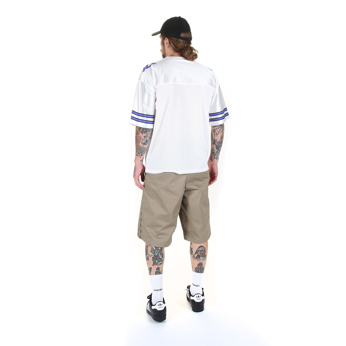 Sex Hippies - Gridiron Jersey
Color : White / Purple Blue