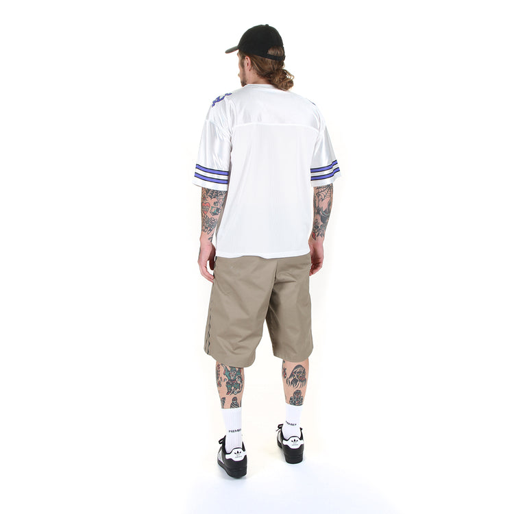 Sex Hippies - Gridiron Jersey
Color : White / Purple Blue