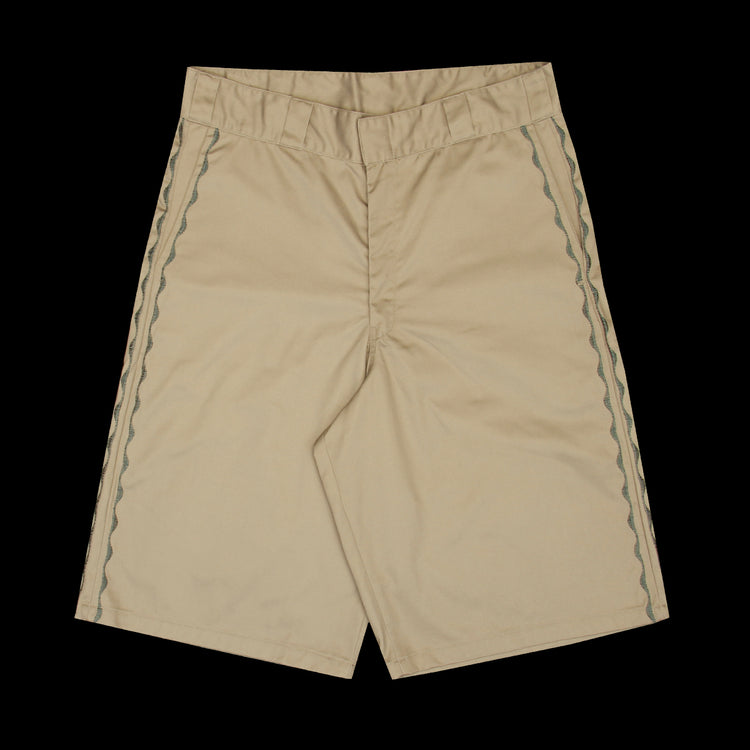 Sex Hippies - Welder's Stitch Work Shorts
Color : Tan / Forest