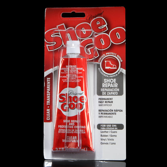 Shoe Goo - Shoe Repair Adhesive
Size : 3.7 oz.
Color : Clear