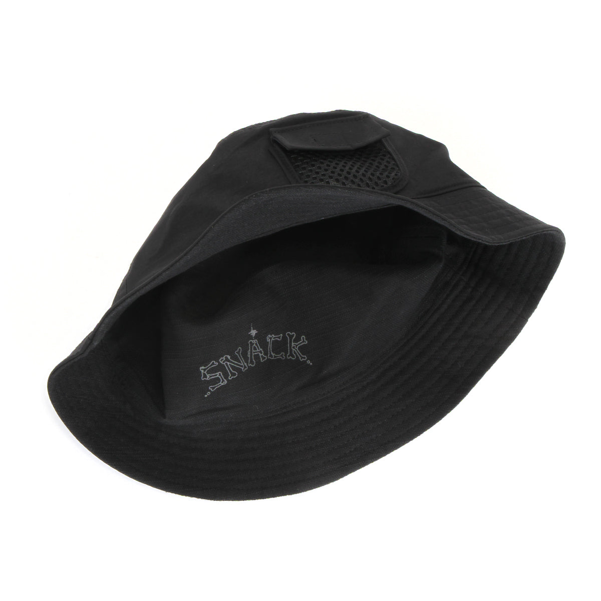 Snack | Bones Reversible Bucket Hat Black