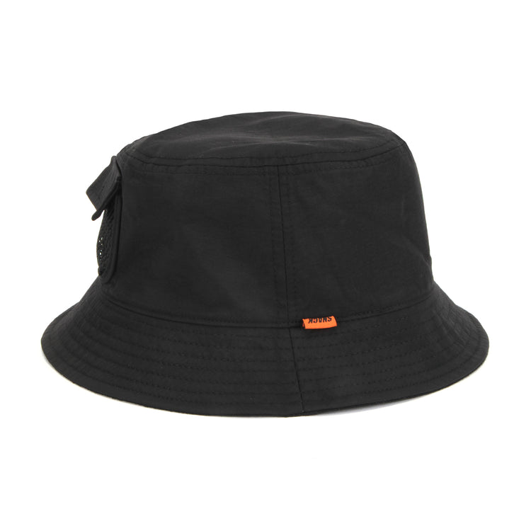 Snack | Bones Reversible Bucket Hat Black