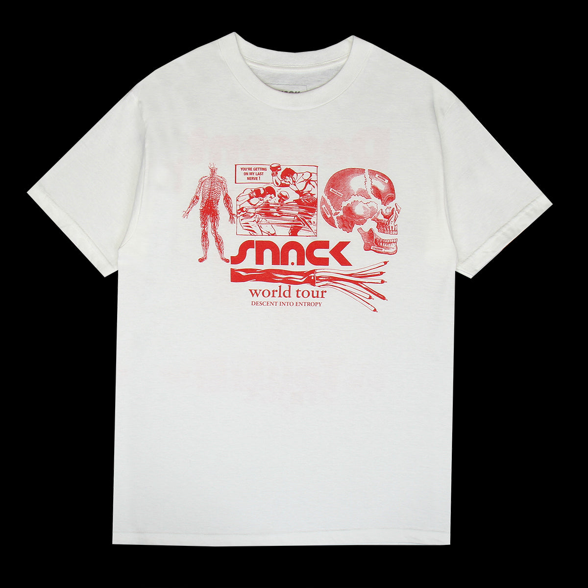 Snack - Team Manager T-Shirt
Color : White