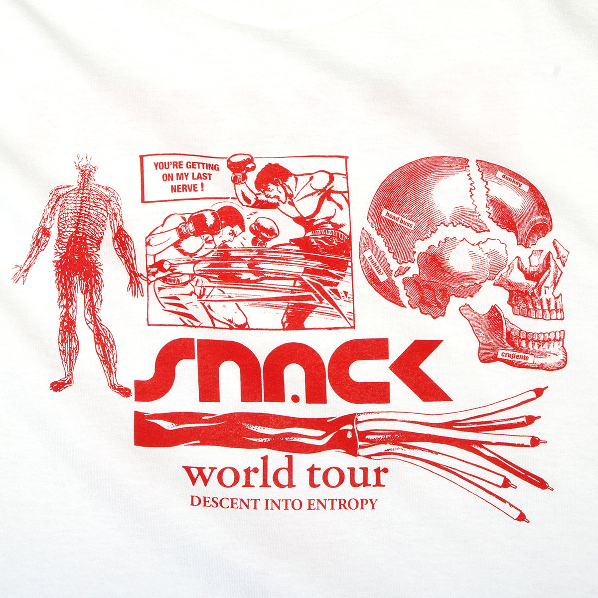 Snack - Team Manager T-Shirt
Color : White