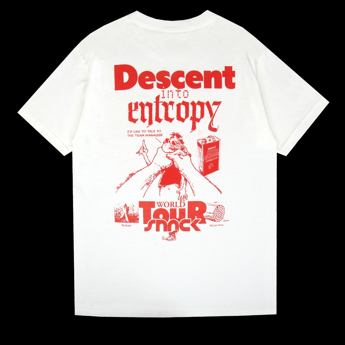 Snack - Team Manager T-Shirt
Color : White
