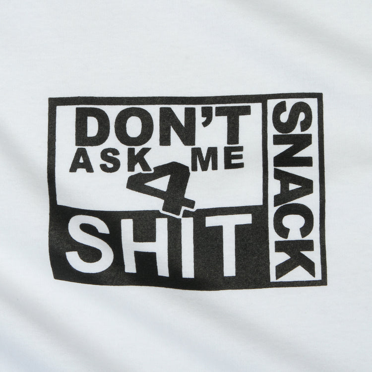 Snack | 4 Shit T-Shirt White