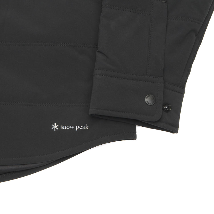 Snow Peak | Flexible Insulated Shirt
Color : Black