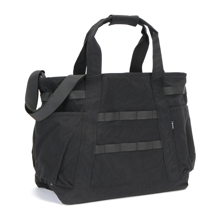 Snow Peak | Lightweight Taslan Ripstop Tote Bag
Style # AC-24AU410BK
Color : Black