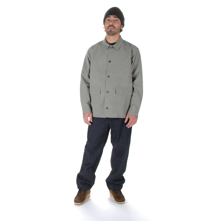 Snow Peak | Pe/Co Weather Jacket
Color : Grey Khaki