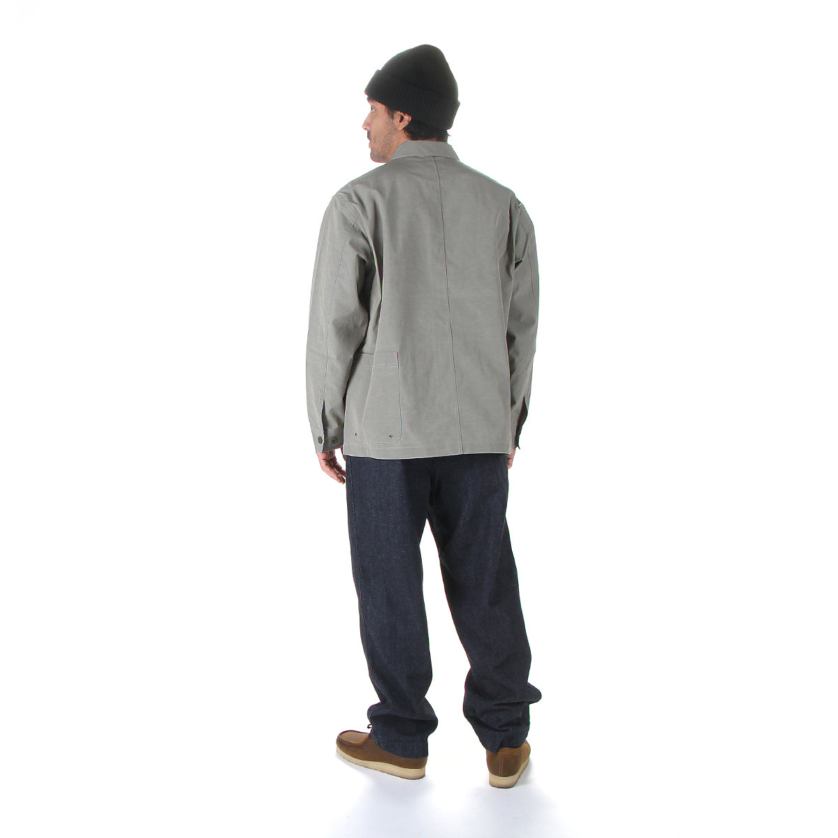 Snow Peak | Pe/Co Weather Jacket
Color : Grey Khaki