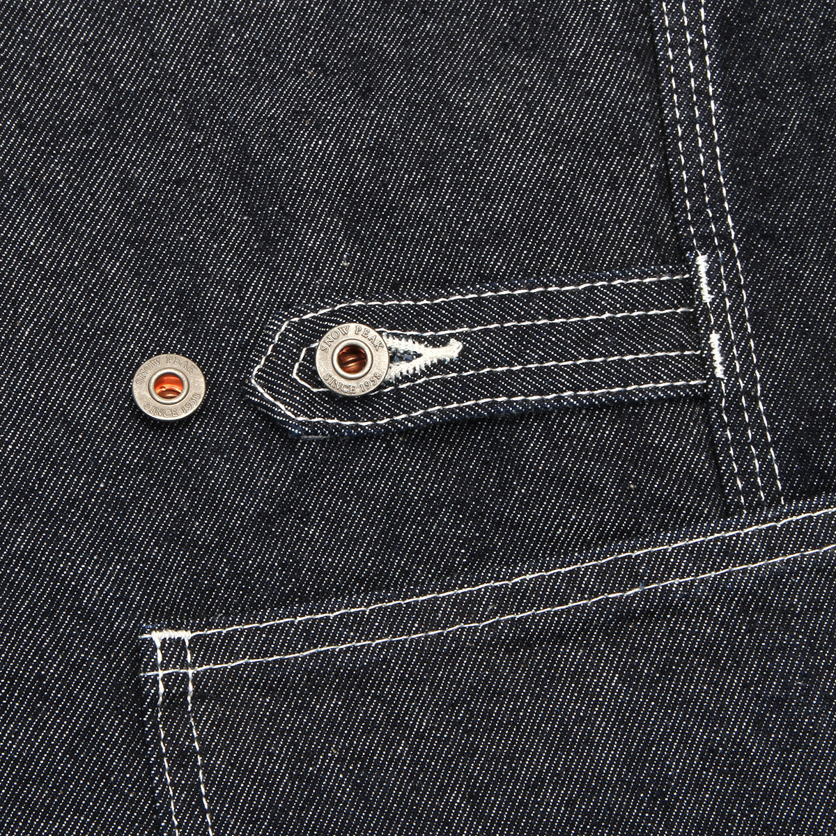 Snow Peak | Recycled Cotton Denim Jacket
Color : Indigo