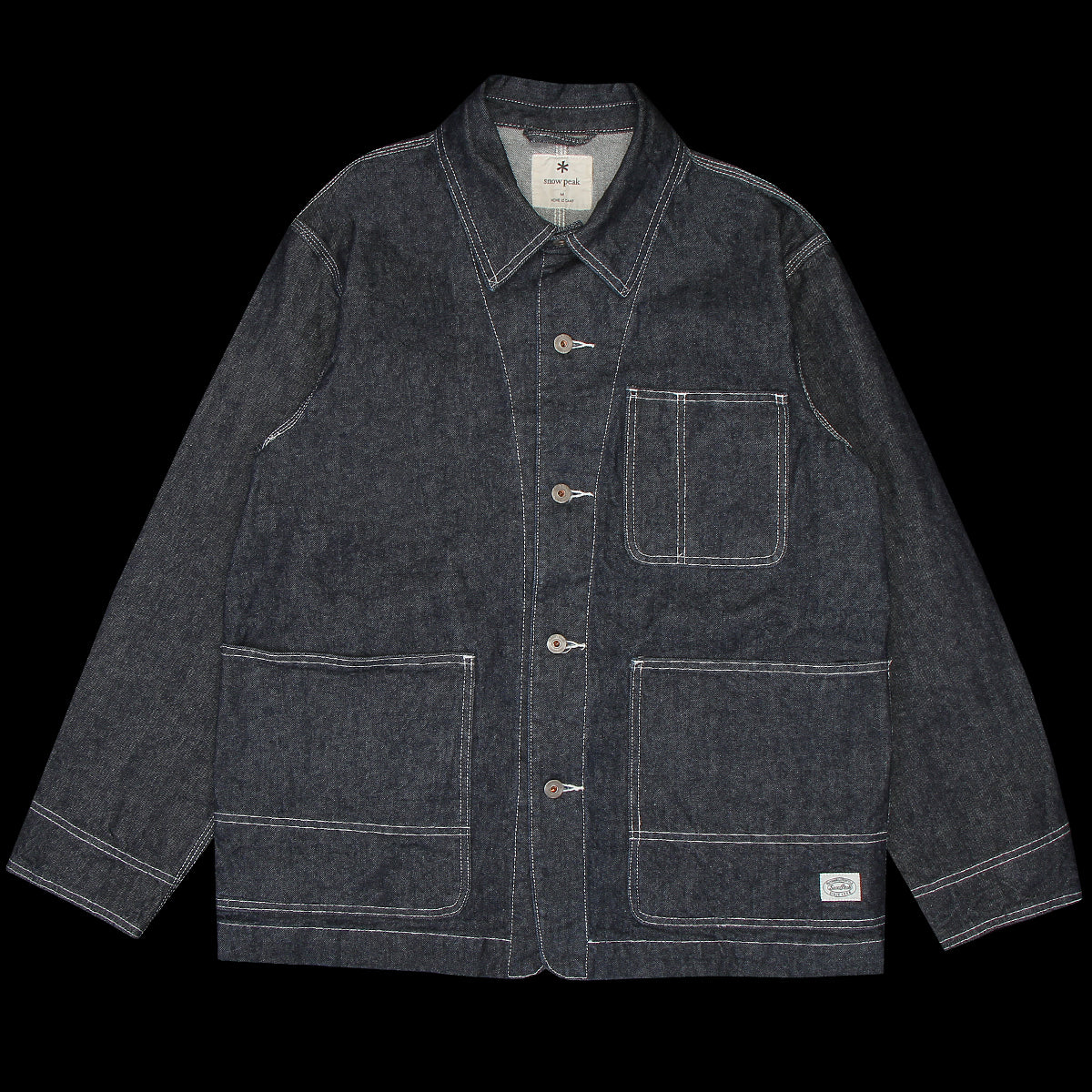 Snow Peak | Recycled Cotton Denim Jacket
Color : Indigo