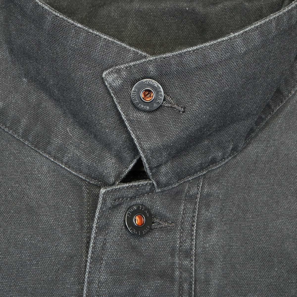 Snow Peak - Sulfur Dyed Fade Coverall
Color : Charcoal