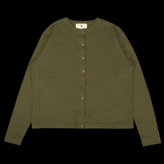 Snow Peak | TAKIBI Cardigan
Style # SW-24AW10101OL
Color : Olive