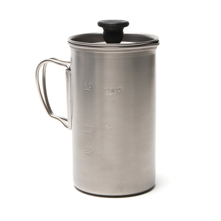 Snow Peak - Titanium French Press
Style # CS-111
Color : Silver