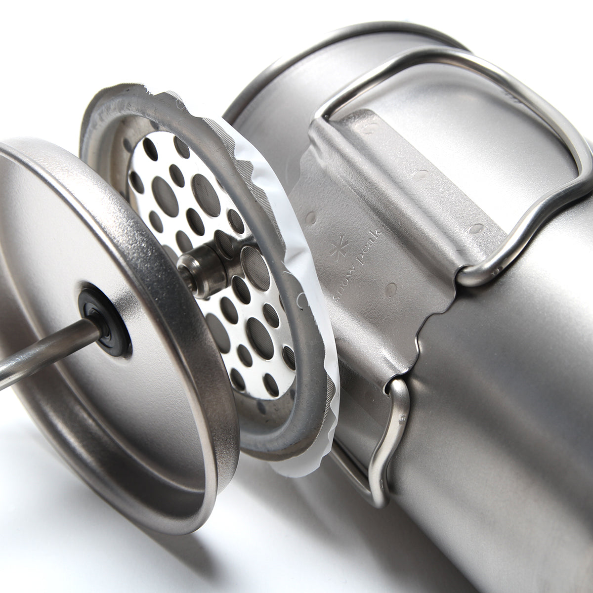 Snow Peak - Titanium French Press
Style # CS-111
Color : Silver