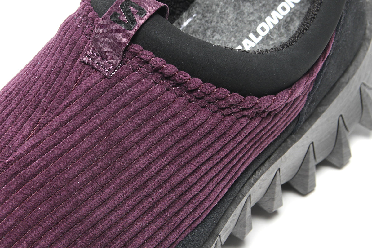 Salomon - Snowclog Corduroy
Style # L47870000
Color : Plum / Black