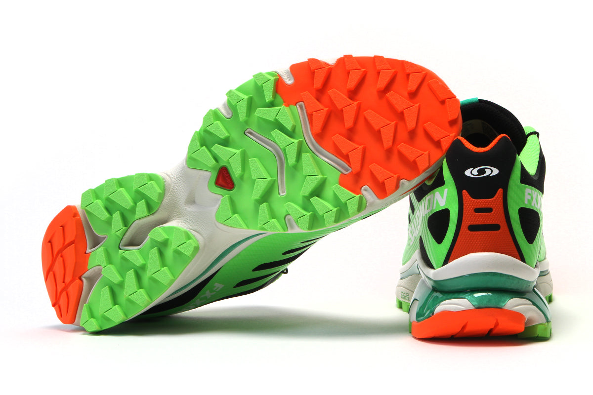 Salomon - XT-4 OG Ferxxocalipsis
Style # L47822500
Color : Black / Green Gecko / Shocking Orange