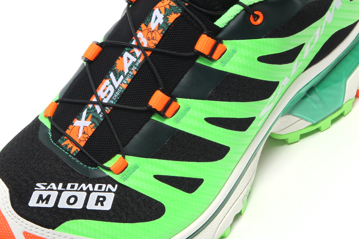 Salomon - XT-4 OG Ferxxocalipsis
Style # L47822500
Color : Black / Green Gecko / Shocking Orange