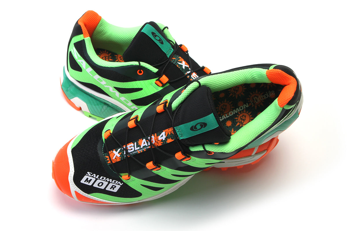 Salomon - XT-4 OG Ferxxocalipsis
Style # L47822500
Color : Black / Green Gecko / Shocking Orange