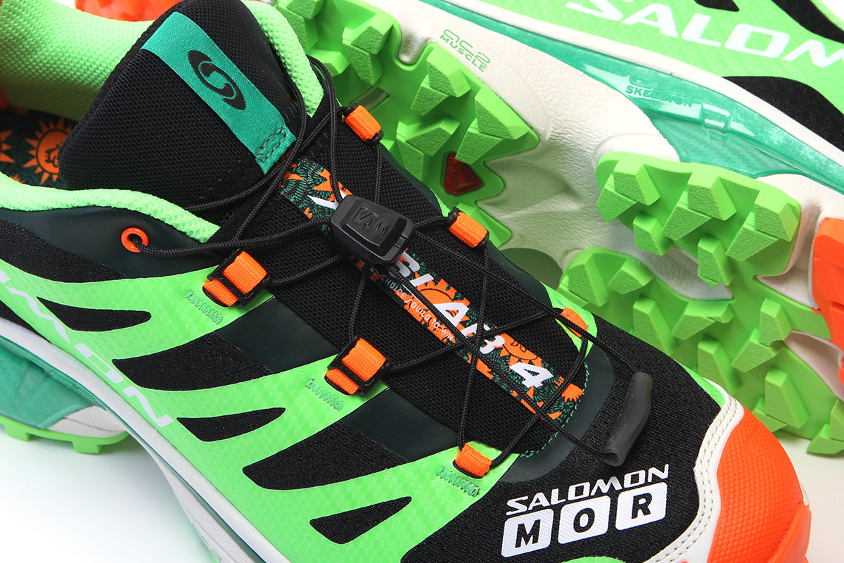 Salomon - XT-4 OG Ferxxocalipsis
Style # L47822500
Color : Black / Green Gecko / Shocking Orange