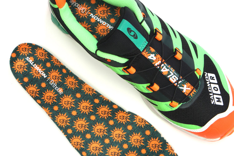 Salomon - XT-4 OG Ferxxocalipsis
Style # L47822500
Color : Black / Green Gecko / Shocking Orange