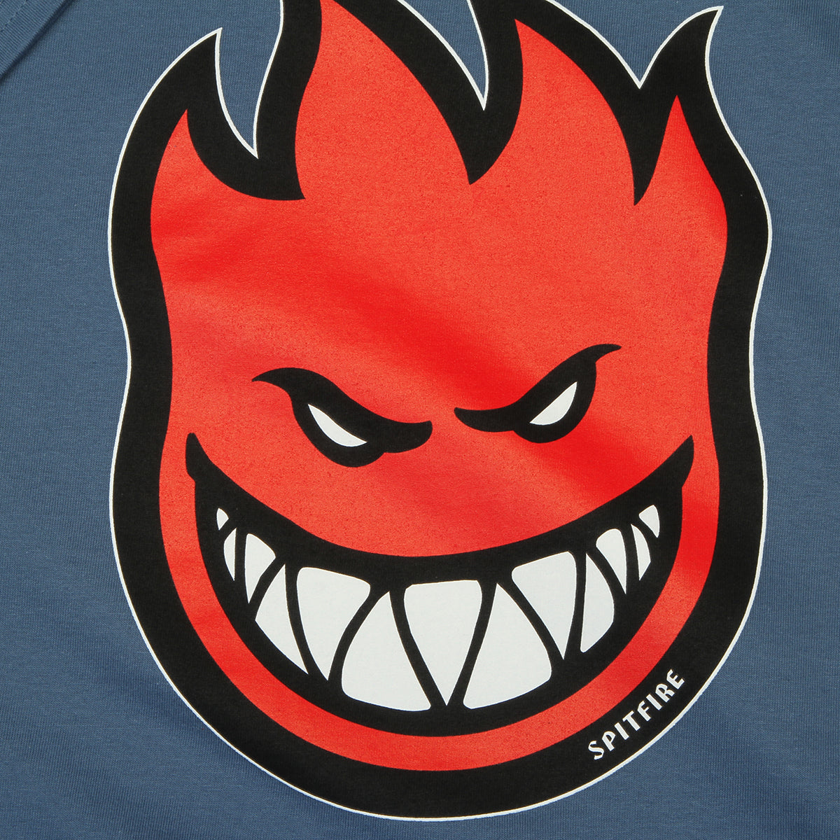 Spitfire - Bighead Fill T-Shirt
Color : Indigo Blue / Red