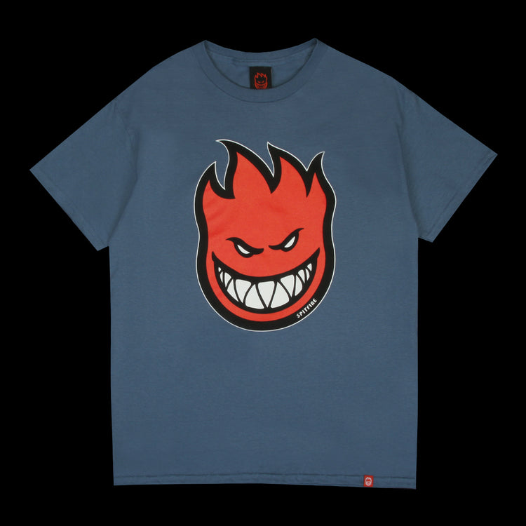 Spitfire - Bighead Fill T-Shirt
Color : Indigo Blue / Red