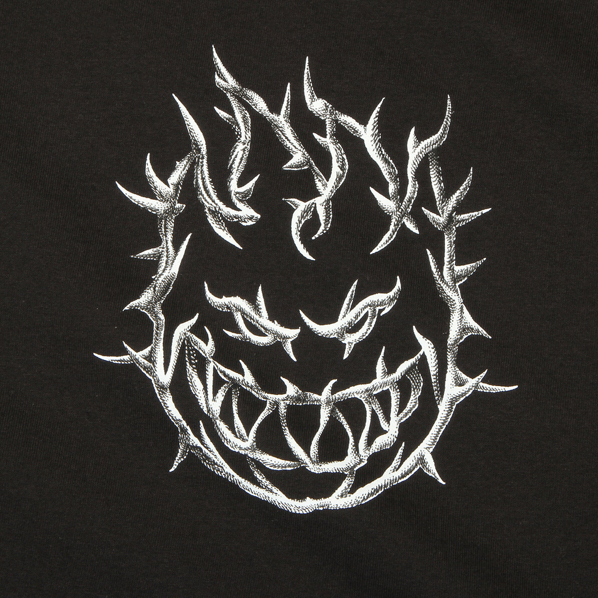 Spitfire - Bighead Thorn T-Shirt
Color : Black / White