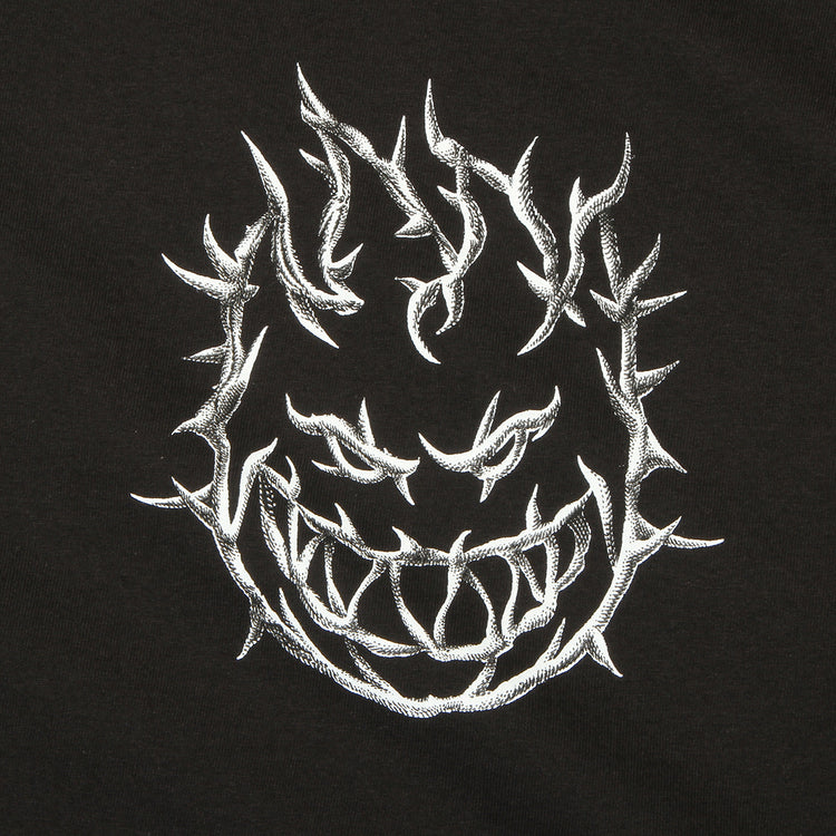 Spitfire - Bighead Thorn T-Shirt
Color : Black / White