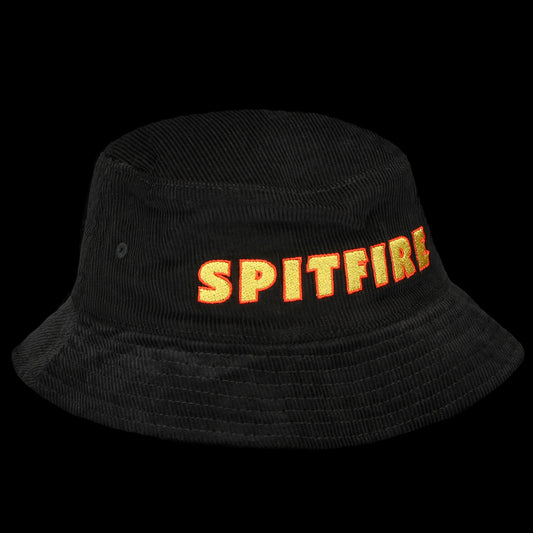 Spitfire | LTB Script Bucket Hat Black