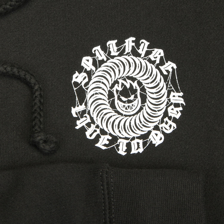 Spitfire - Web Classic Hoodie
Color : Black