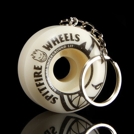 Spitfire - Wheel Keychain
Color : Natural