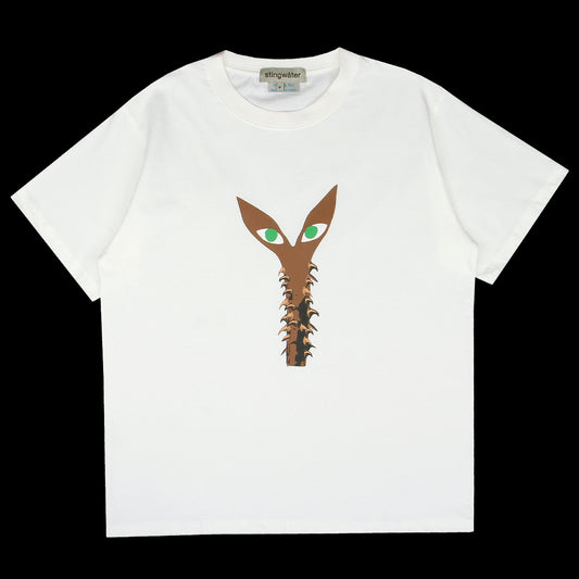 Stingwater - Aya Thorn T-Shirt
Color : White