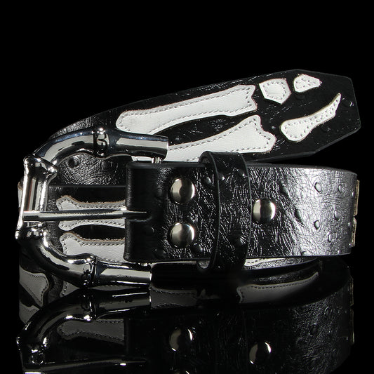 Stingwater - Bones Belt
Color : Black